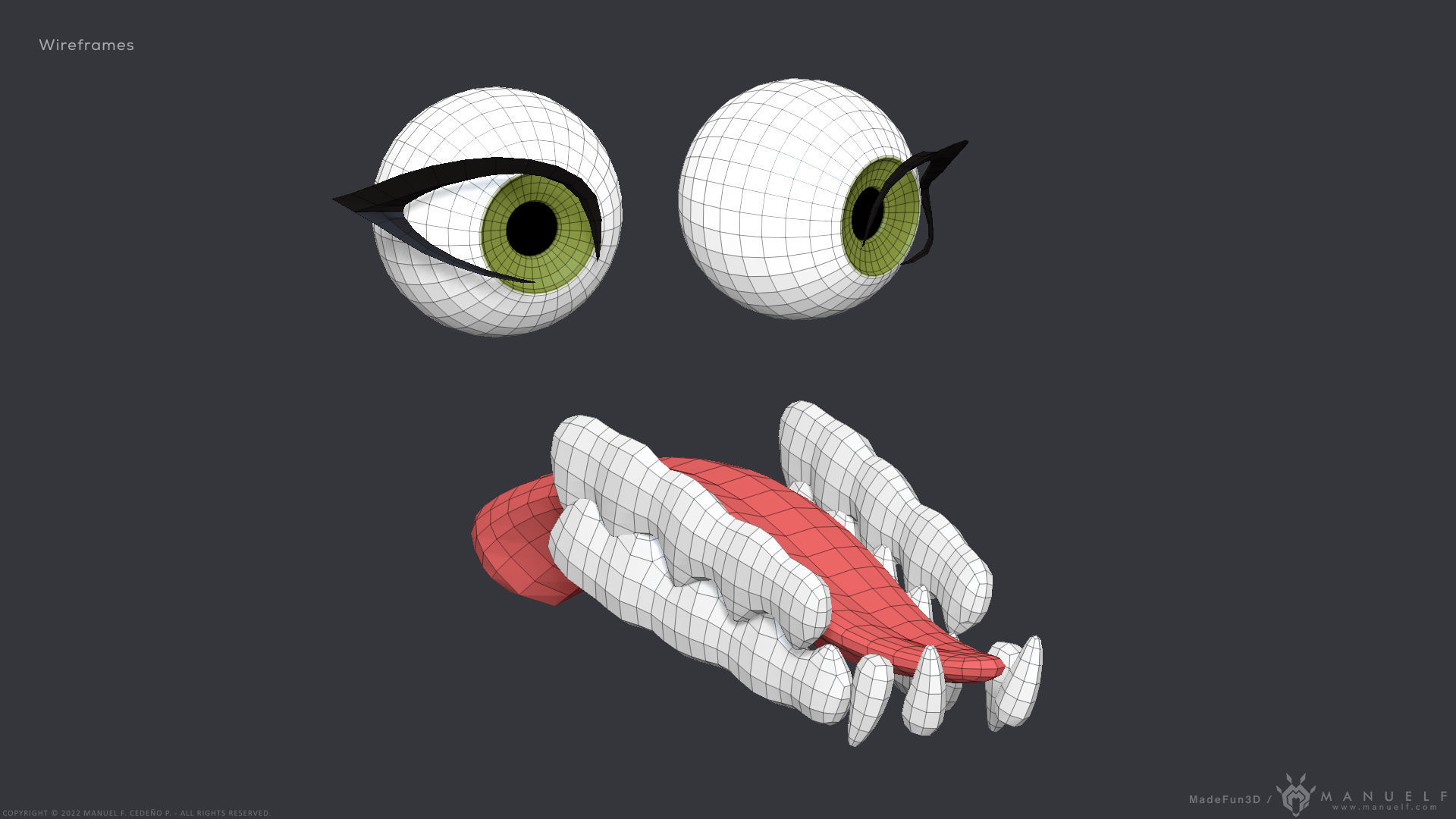 Furry Scalie Lizard Girl 3D model_33