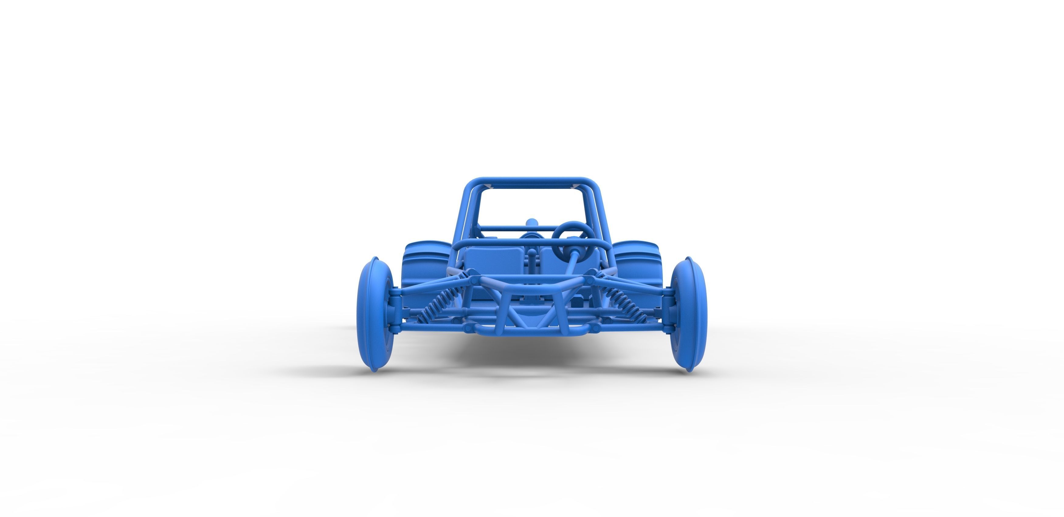 Old school Sand Rail buggy Version 3 Scale 1 to 25 3D print model_19