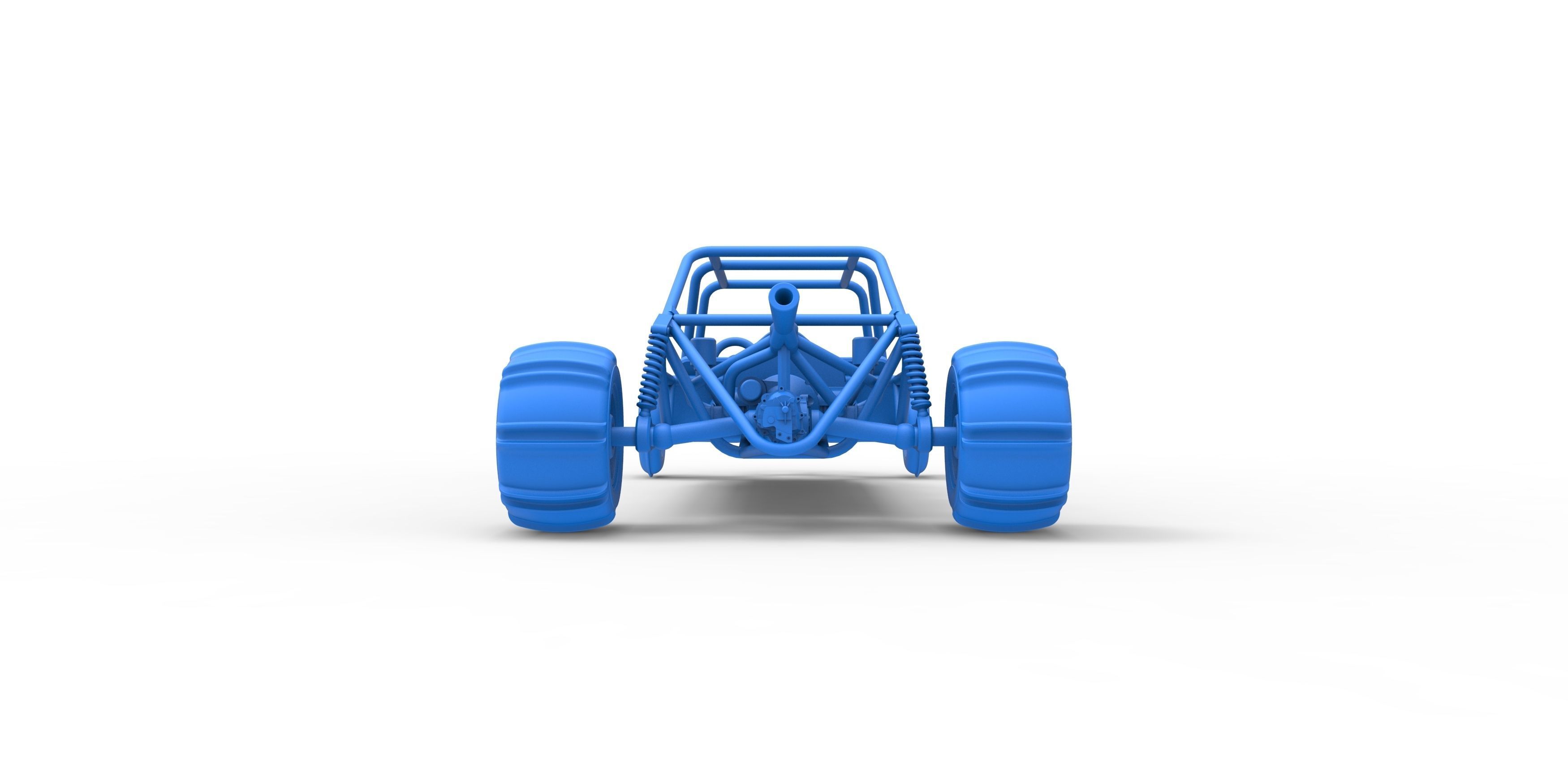 Old school Sand Rail buggy Version 3 Scale 1 to 25 3D print model_26