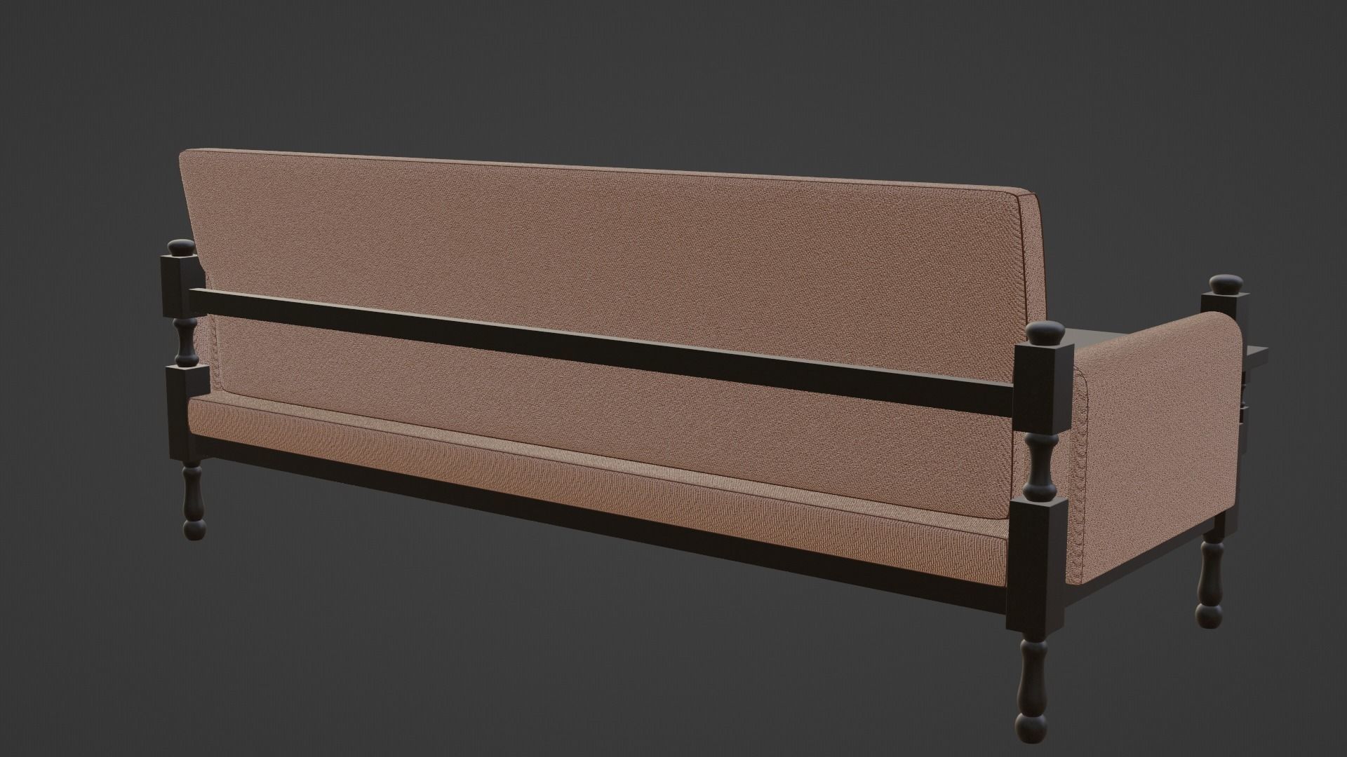 Chair Sofa and Table 3D model_16