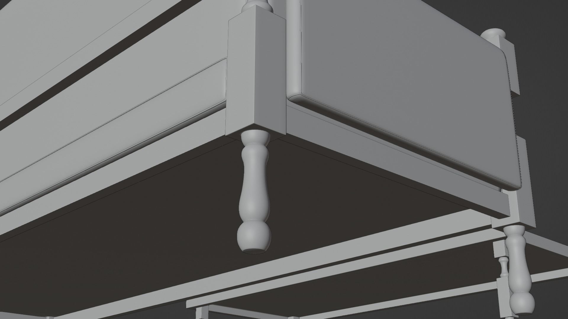 Chair Sofa and Table 3D model_26