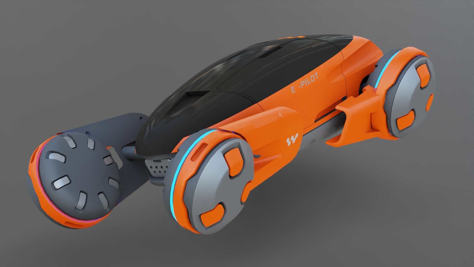 ORBIT VEHICLE RIGGED 3D model_24