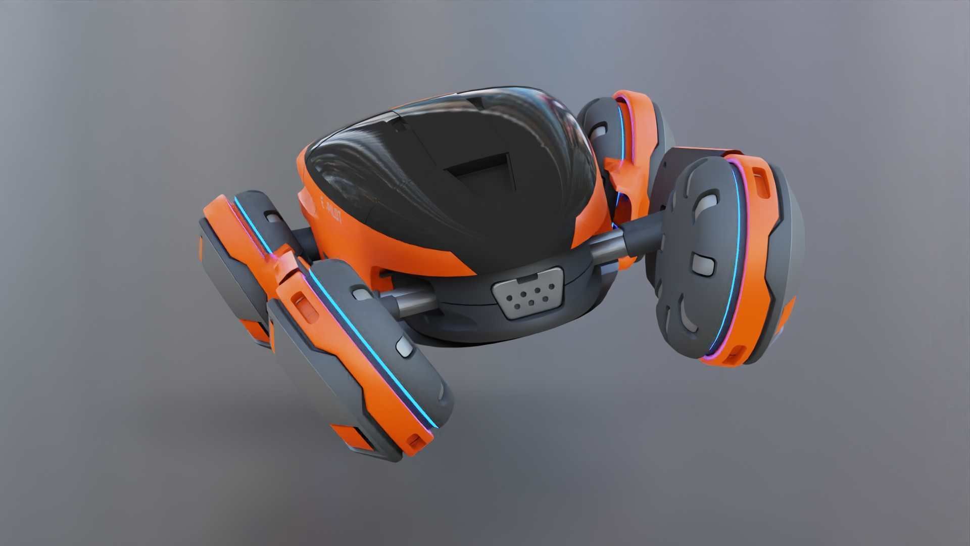 ORBIT VEHICLE RIGGED 3D model_22