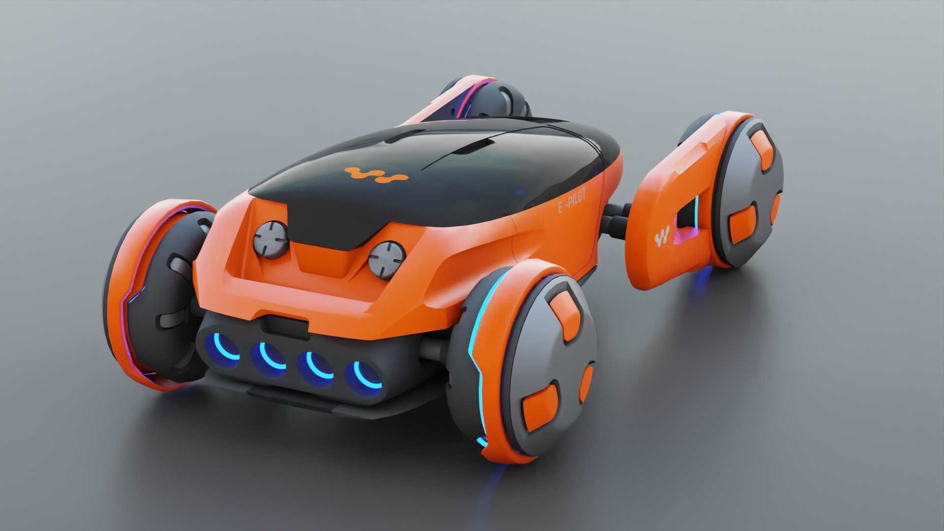 ORBIT VEHICLE RIGGED 3D model_7