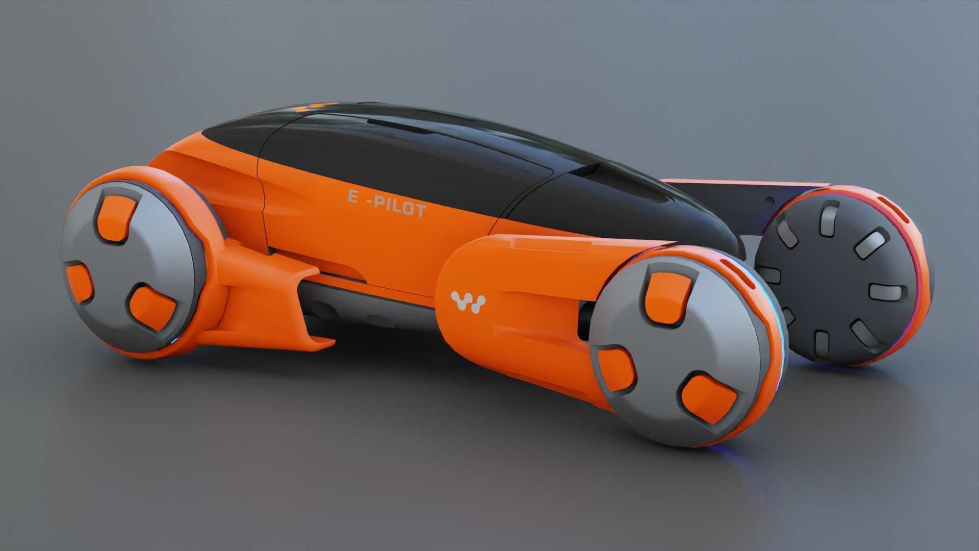 ORBIT VEHICLE RIGGED 3D model_11