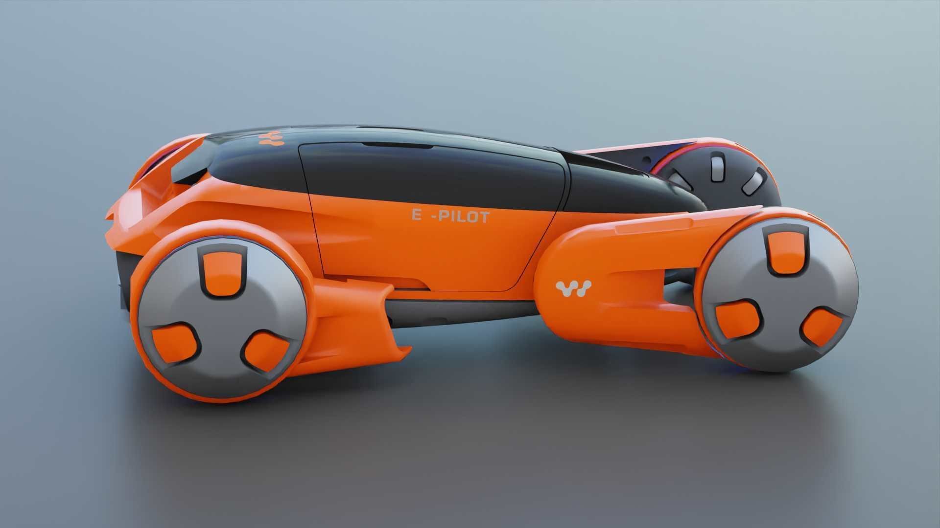 ORBIT VEHICLE RIGGED 3D model_9