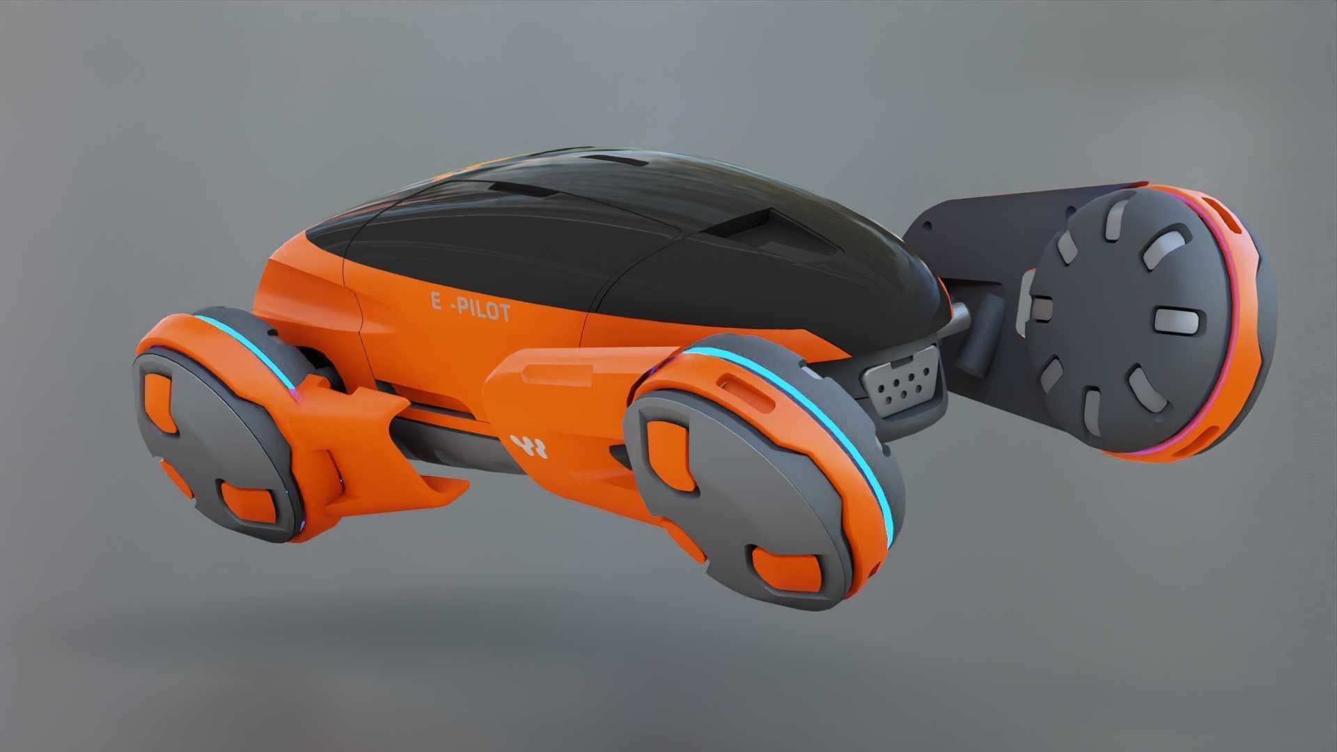 ORBIT VEHICLE RIGGED 3D model_21