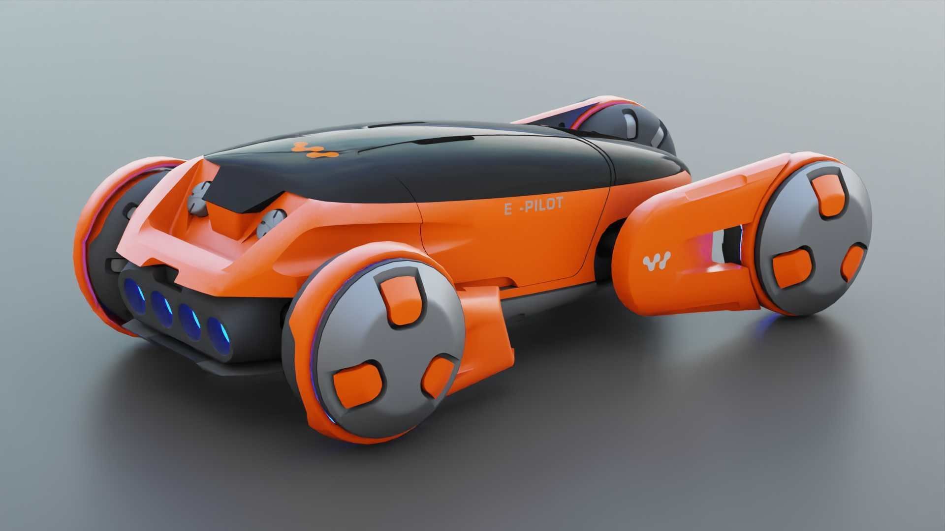 ORBIT VEHICLE RIGGED 3D model_8