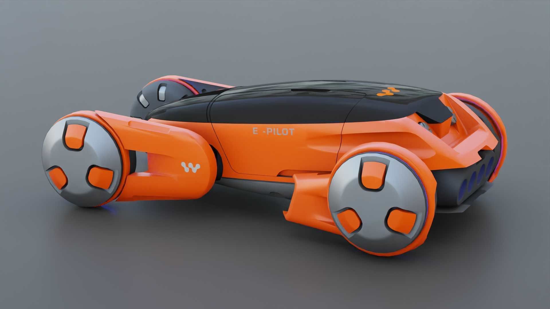 ORBIT VEHICLE RIGGED 3D model_2