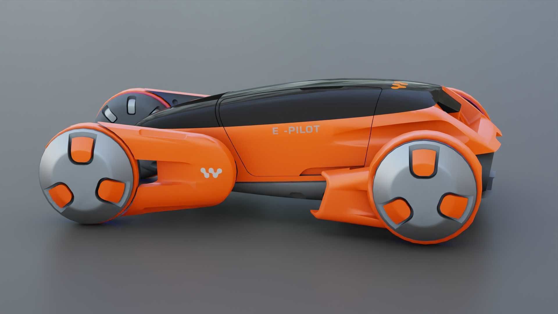 ORBIT VEHICLE RIGGED 3D model_1