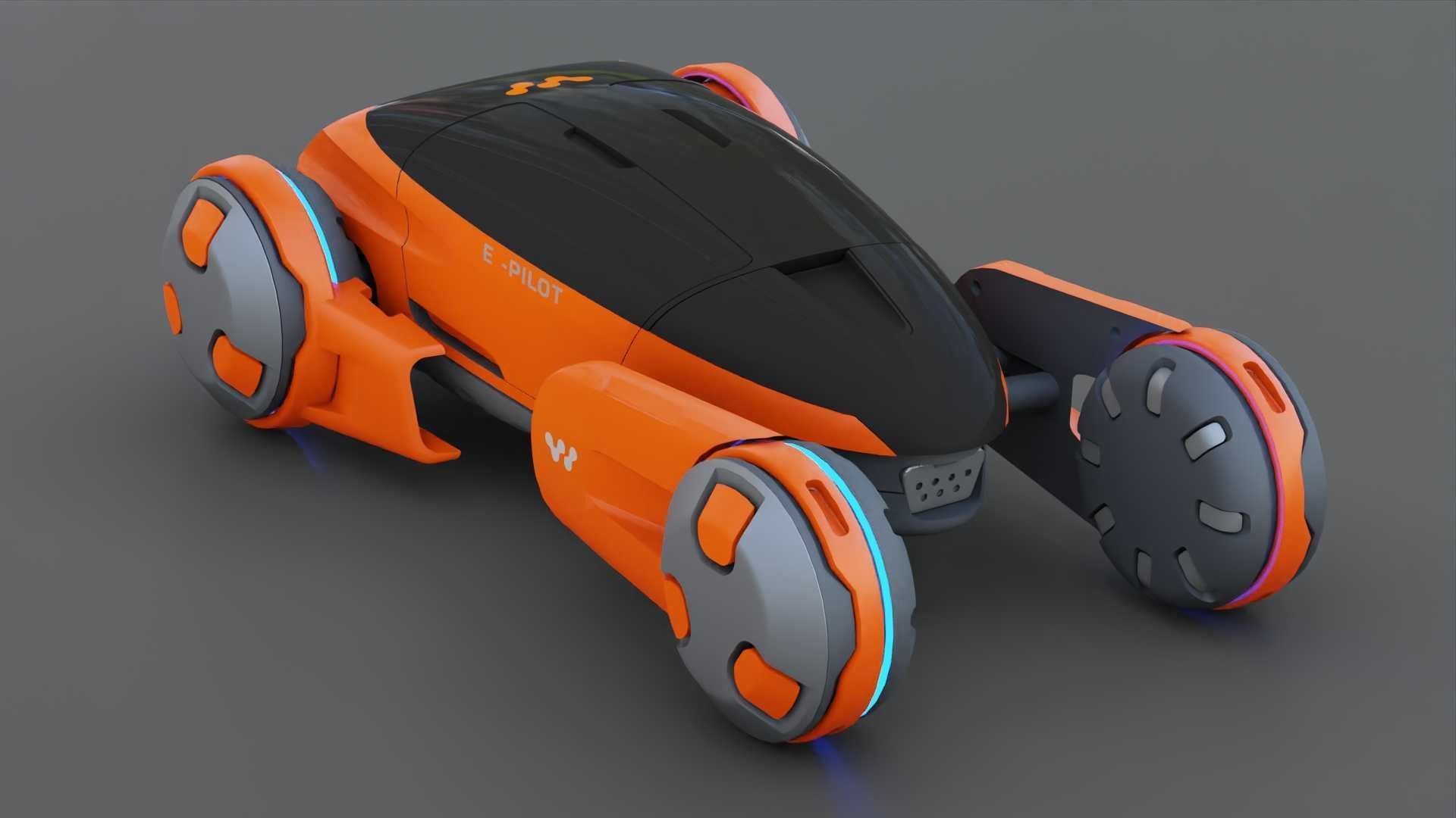 ORBIT VEHICLE RIGGED 3D model_13