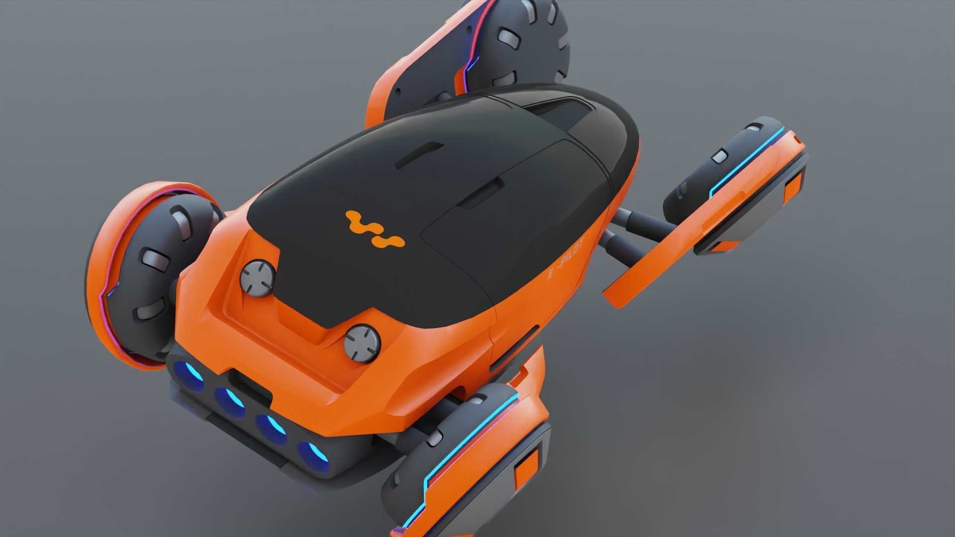 ORBIT VEHICLE RIGGED 3D model_28