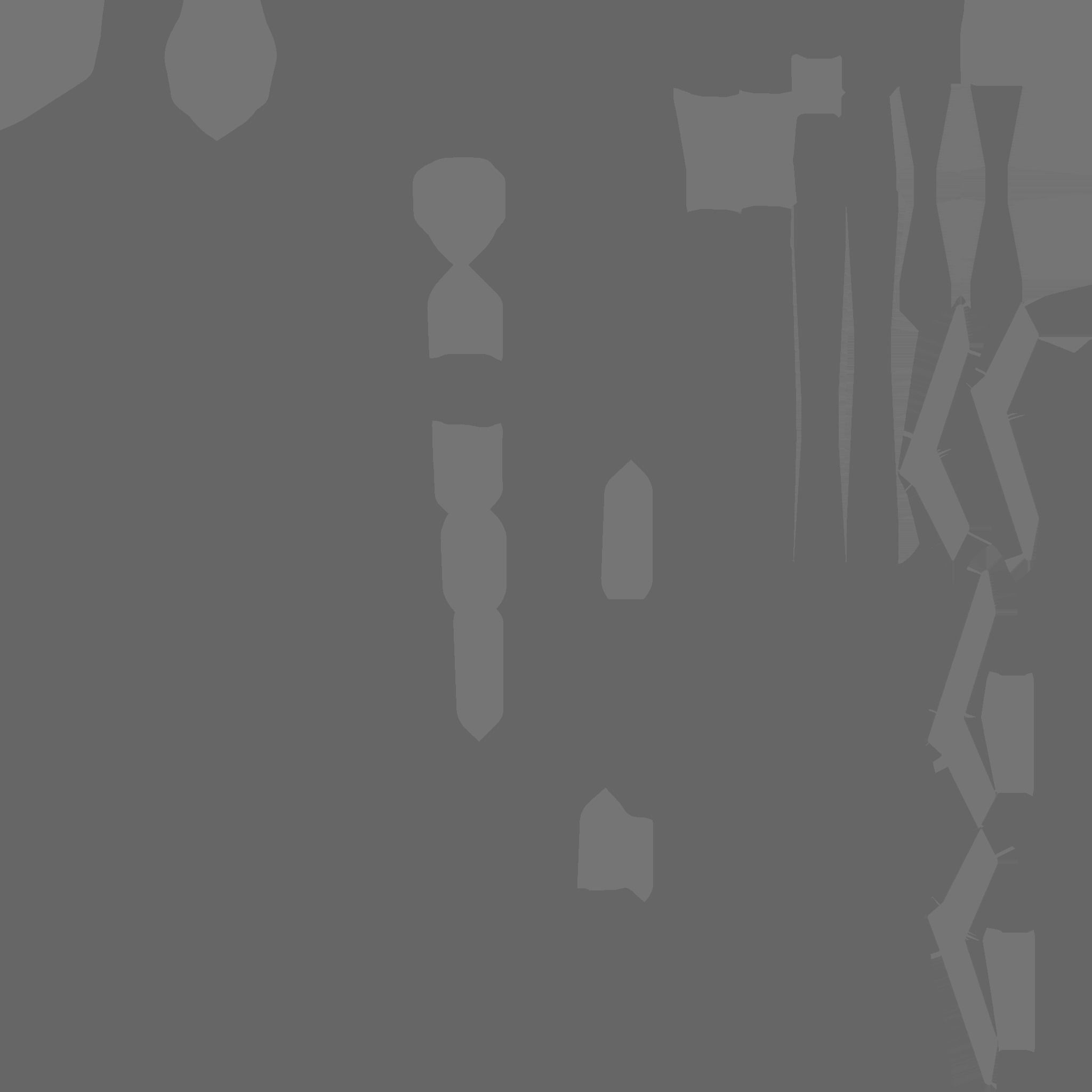 SciFi Sword B02 White Blue - Sci Fi Weapon Design Low-poly 3D model_25