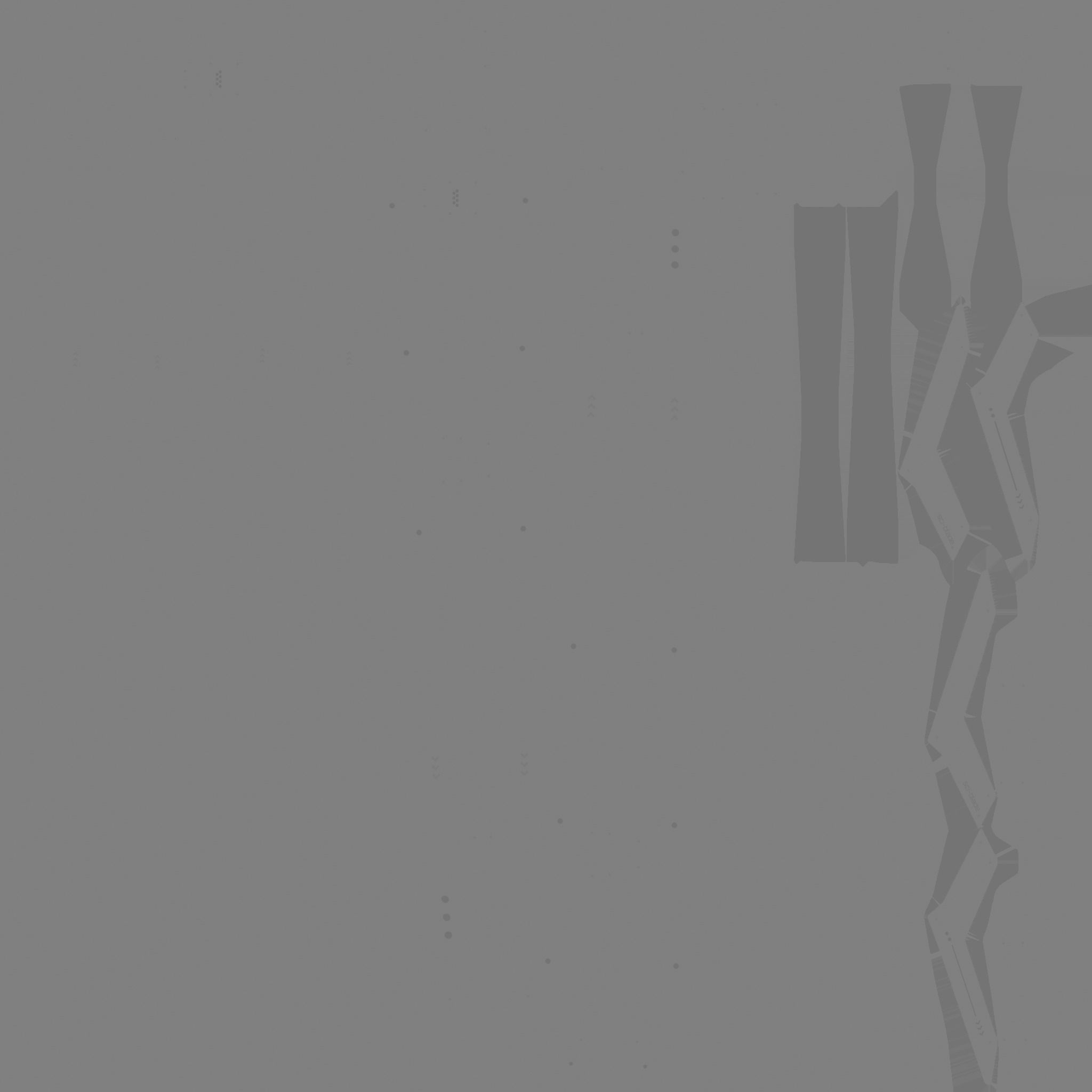 SciFi Sword B04 Black Red - Sci Fi Weapon Design Low-poly 3D model_21