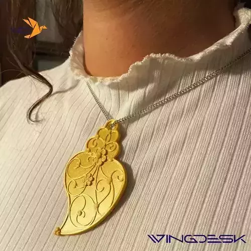 VIANA HEART NECKLACE  - CORACAO DE VIANA