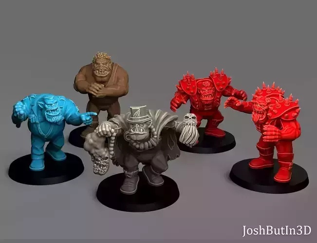 Orc Grapplaz 2 - Set of 5
