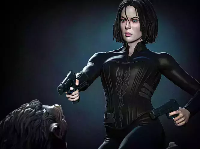 Selene vs Lycan  3D print model