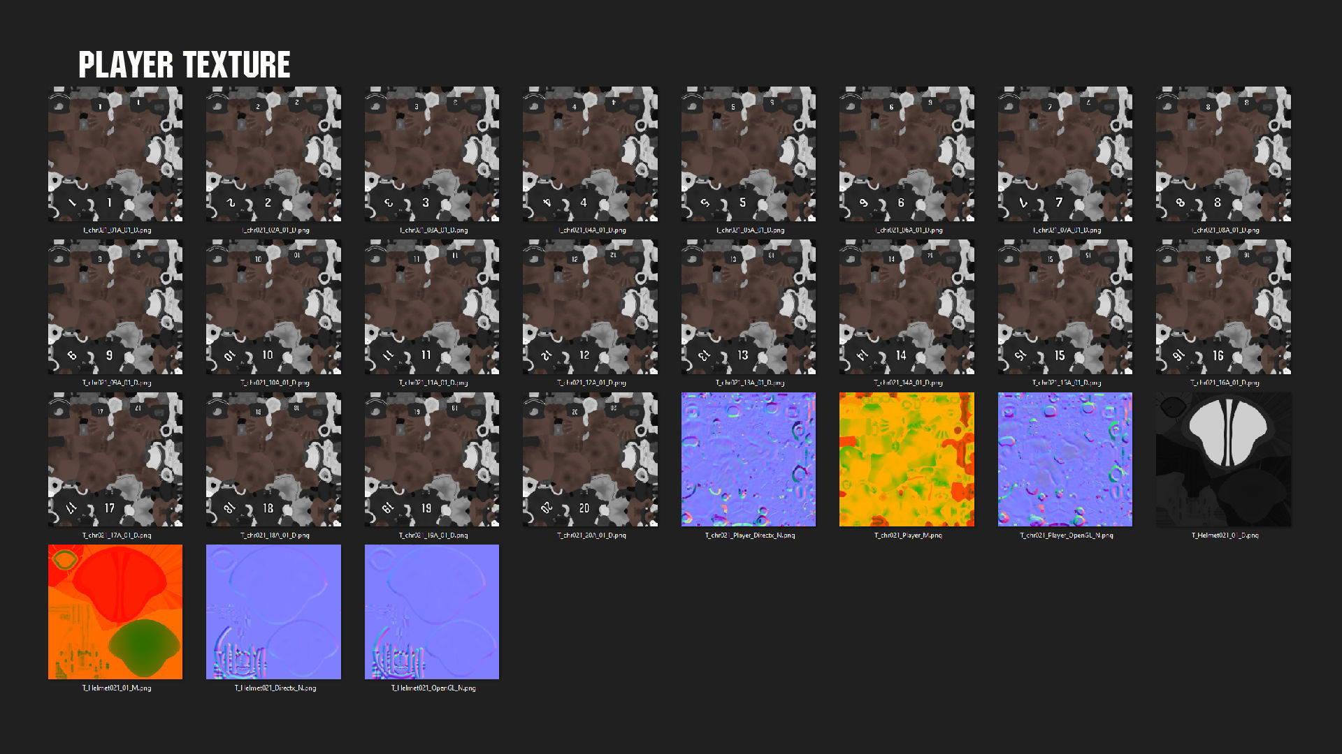 American Football Touchdown Character 01A Low-poly 3D model_8