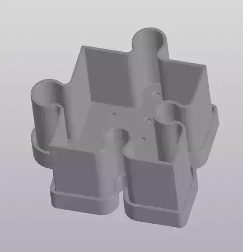 Single Puzzle Planter