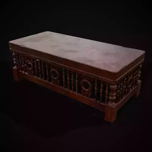 Elegant Wooden Traditional Coffee Table