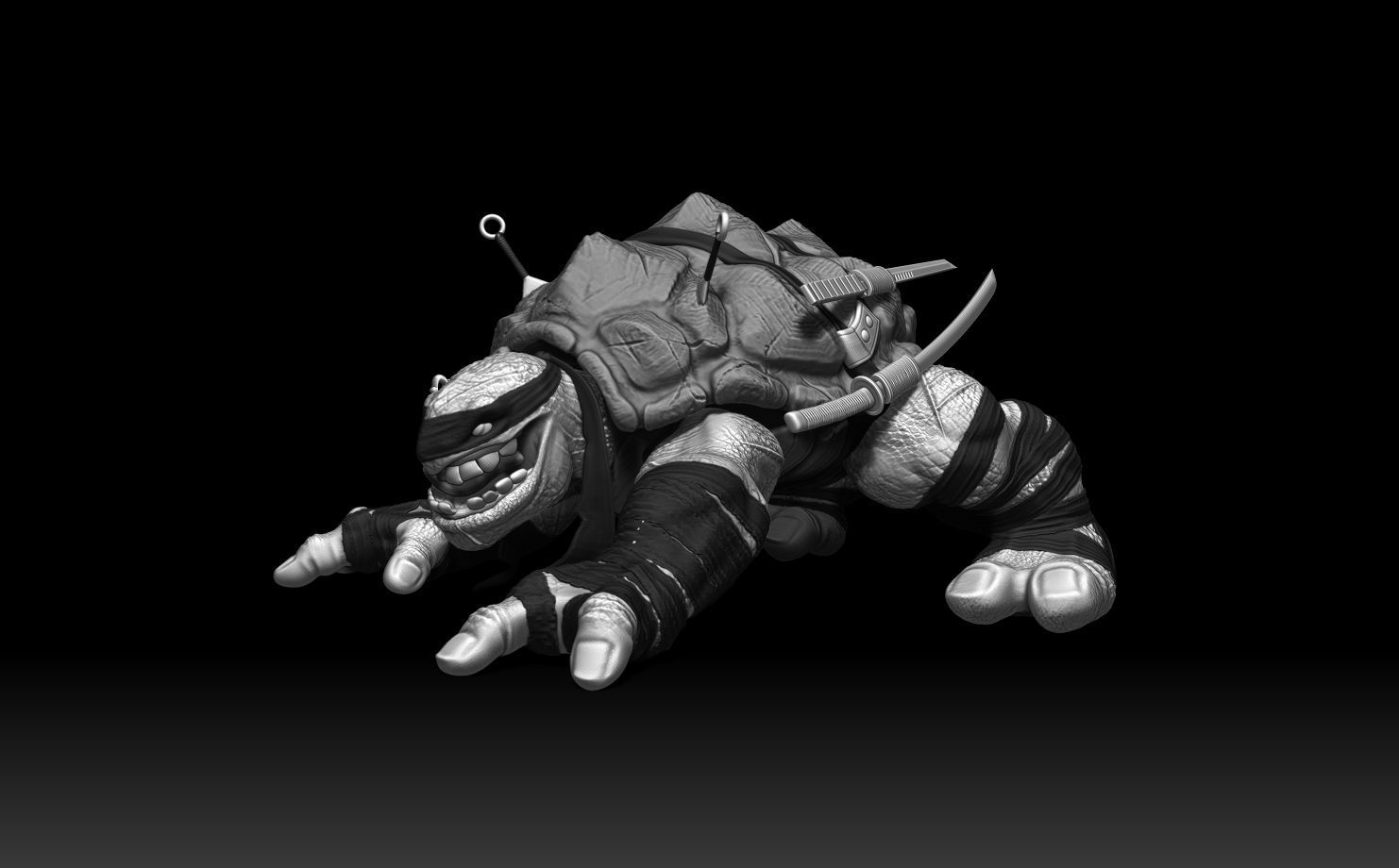 Tokka Foot Clan TMNT 3D print model_8