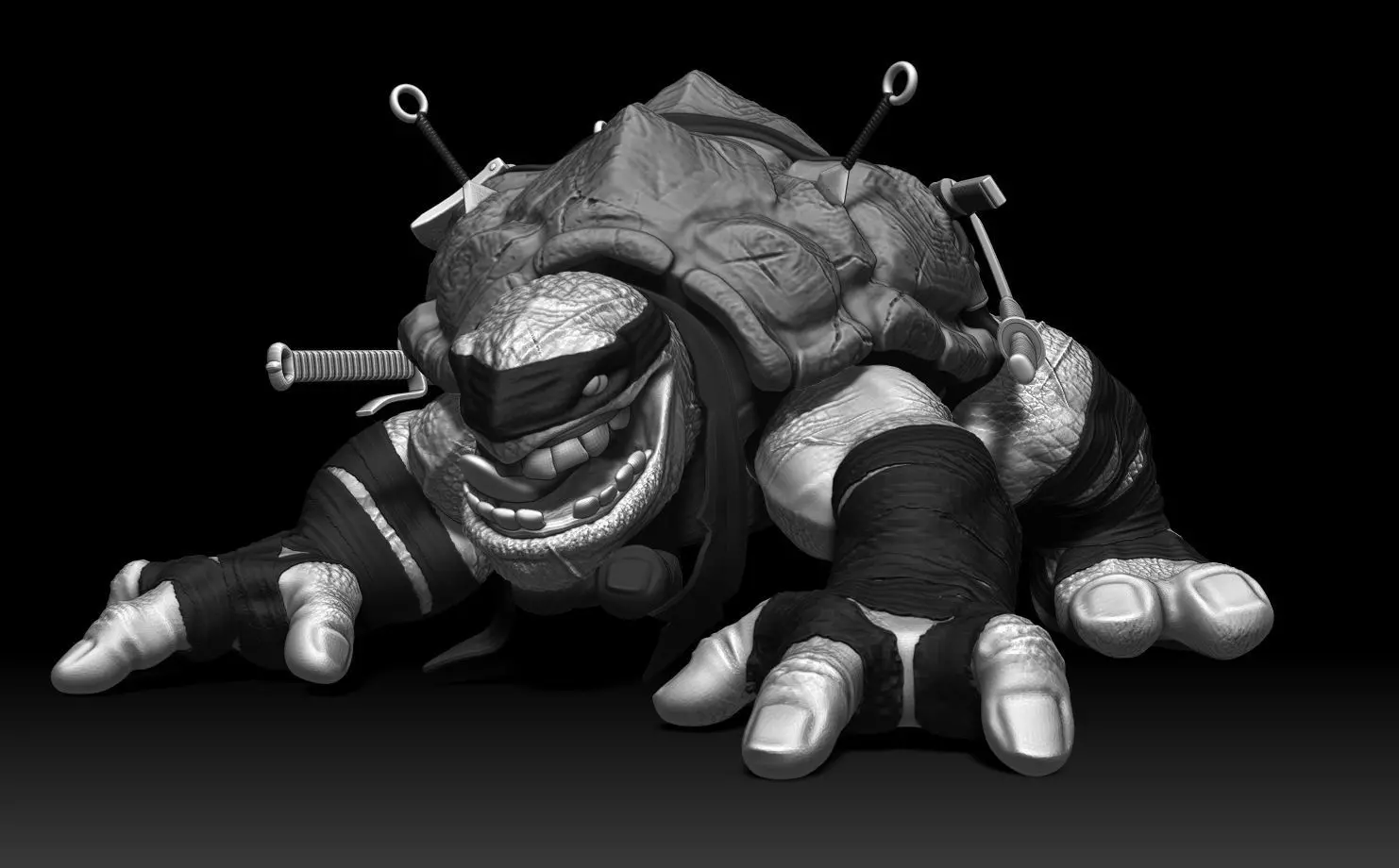Tokka Foot Clan TMNT 3D print model_0