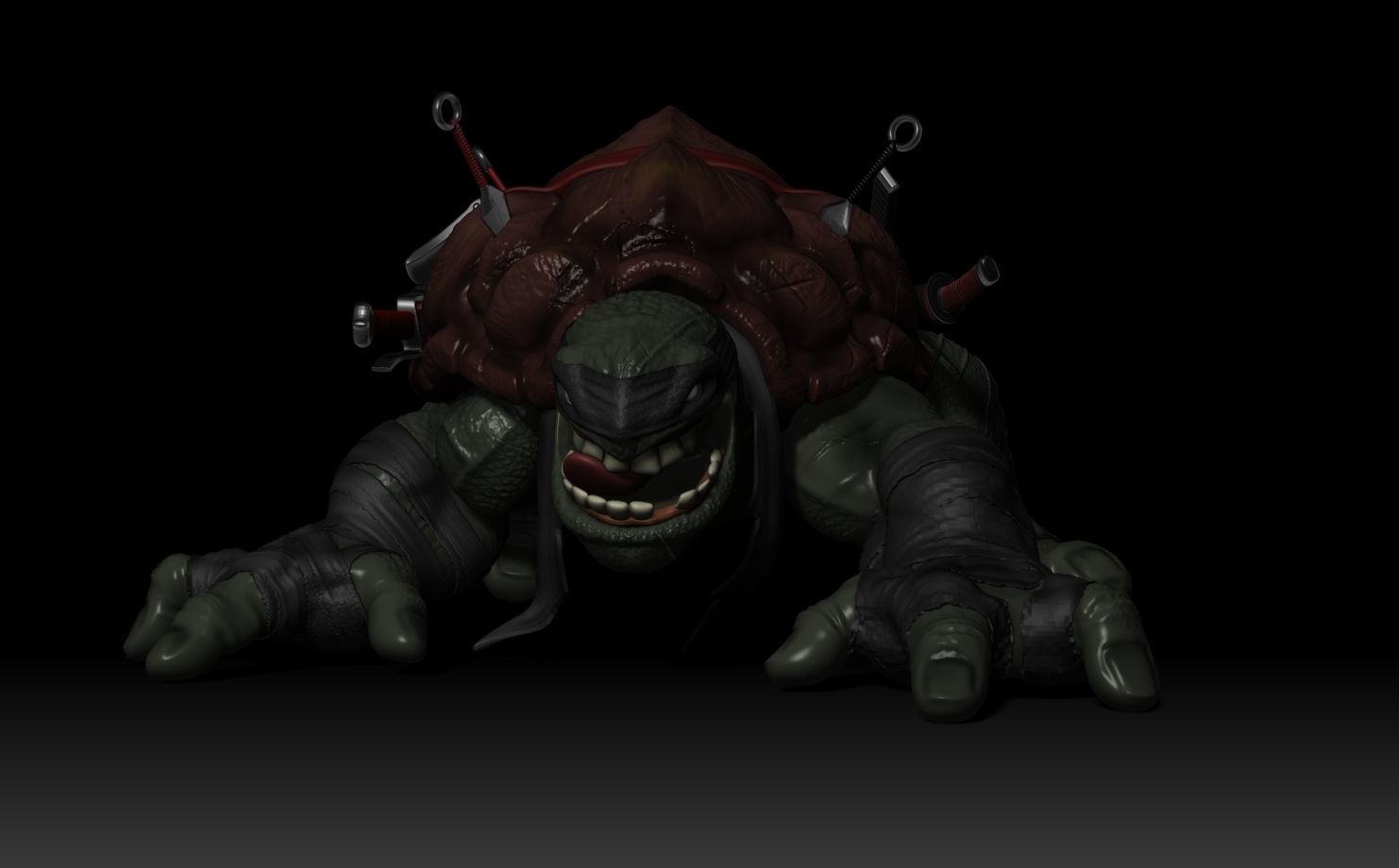 Tokka Foot Clan TMNT 3D print model_4