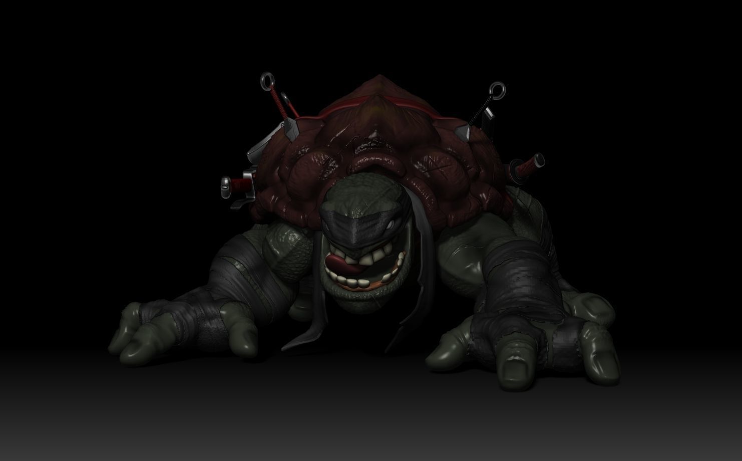 Tokka Foot Clan TMNT 3D print model_5