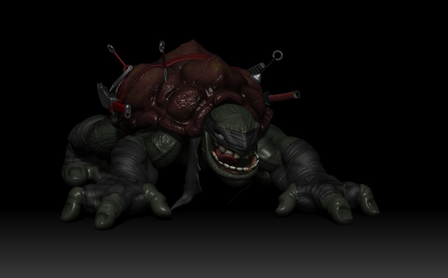 Tokka Foot Clan TMNT 3D print model_1