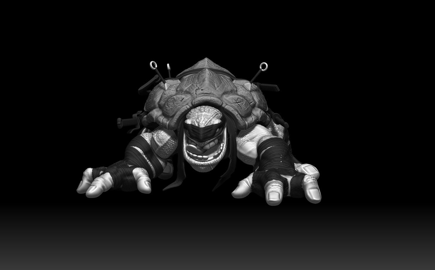 Tokka Foot Clan TMNT 3D print model_6