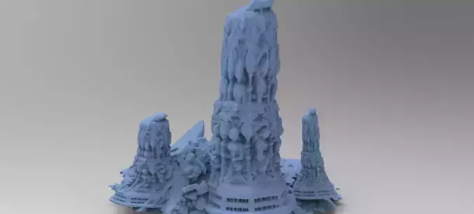 Dantes Underworld Ancient Stone Carved rock 2