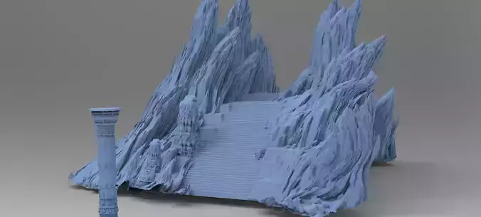 Dantes Underworld Ancient Stone Walkways