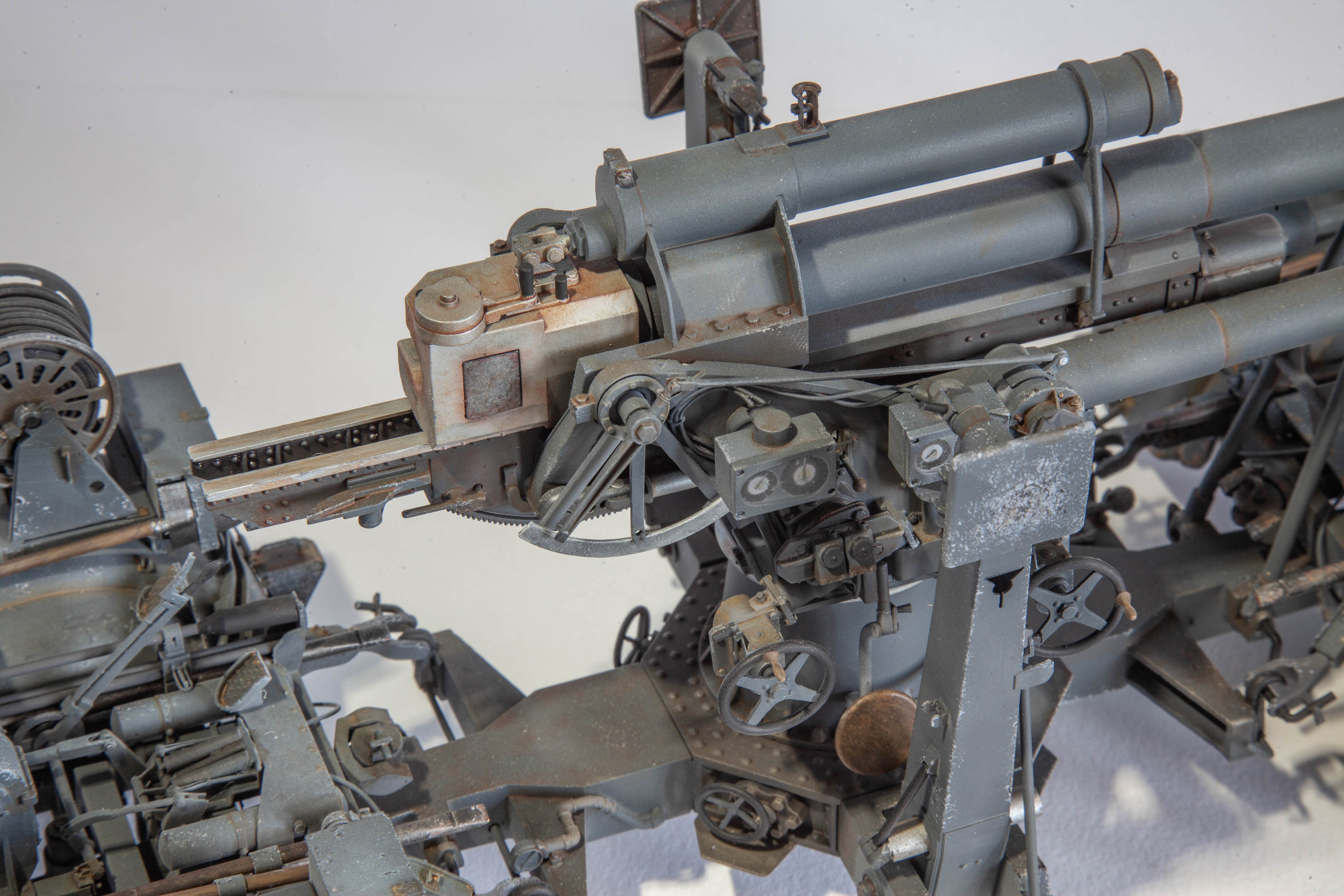 Flak 36 German anti-aircraft gun 3D print model  BASIC MODEL 3D print model_15