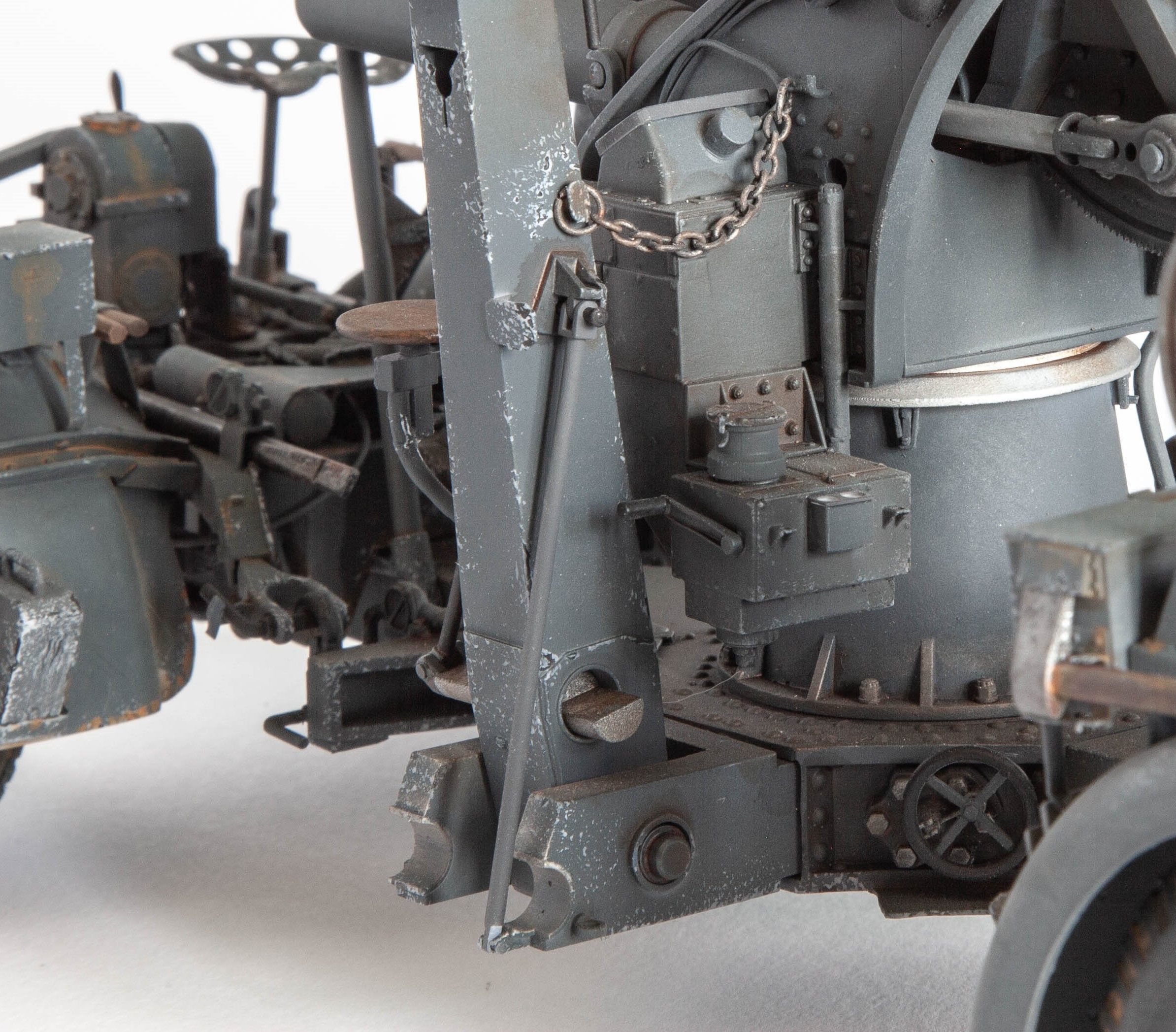 Flak 36 German anti-aircraft gun 3D print model  BASIC MODEL 3D print model_11