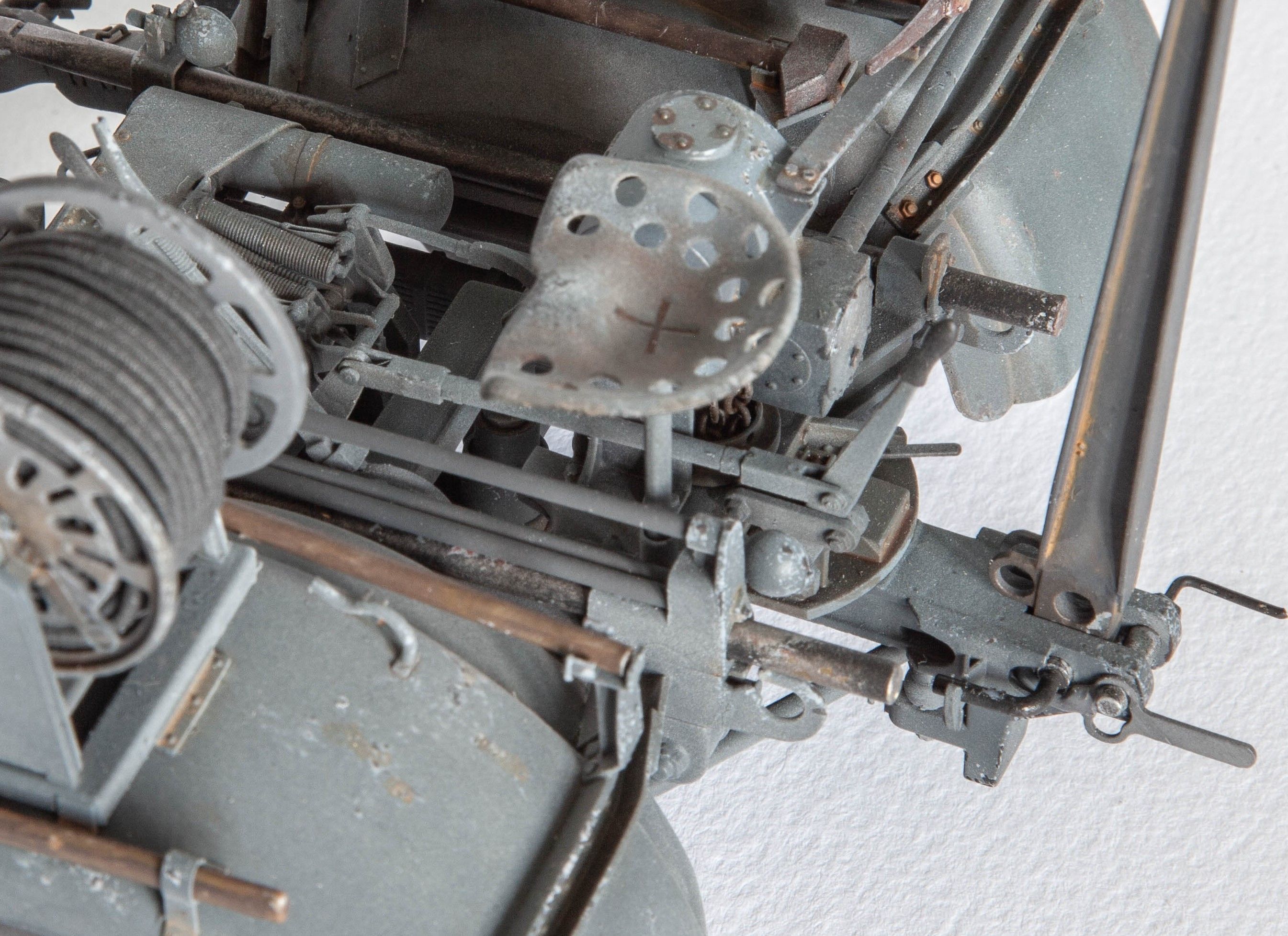 Flak 36 German anti-aircraft gun 3D print model  BASIC MODEL 3D print model_13