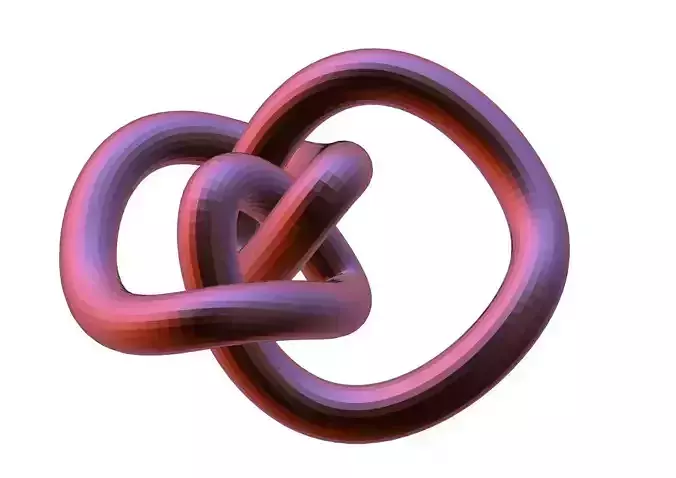 torus knot 2 for 3d printing