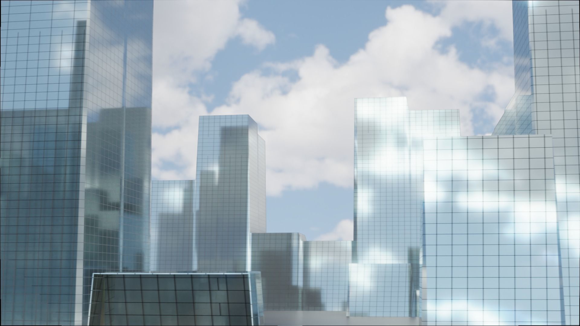 Quick Modern City 1b 3D model_4