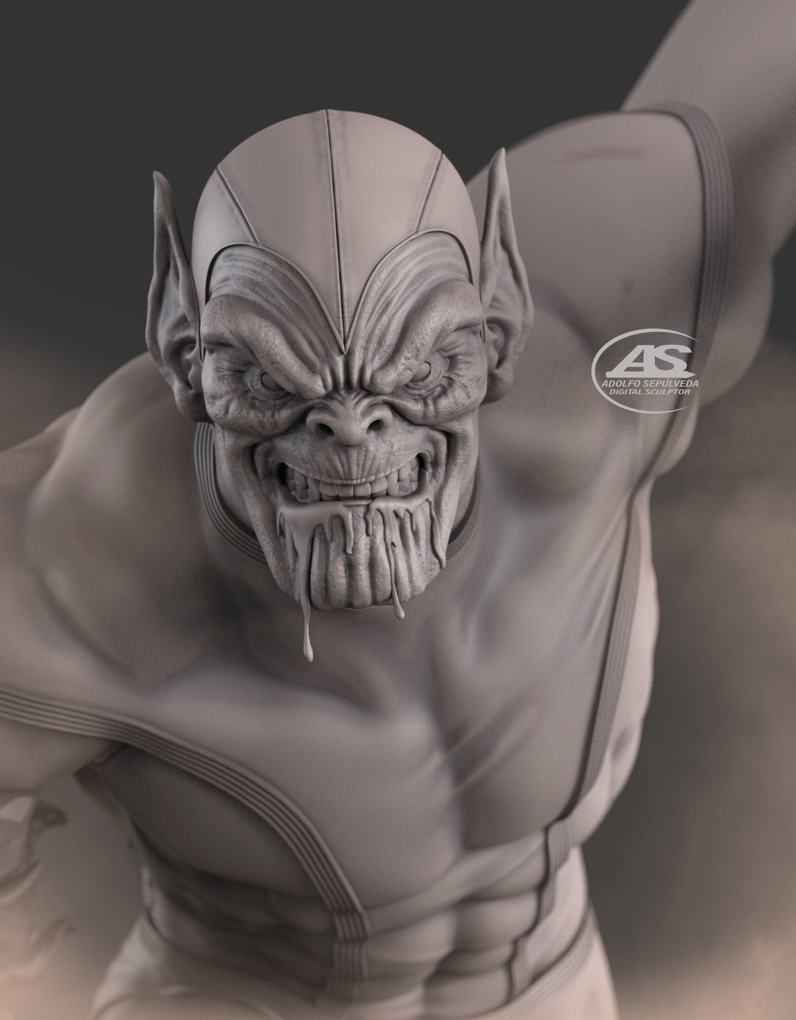 Super Skrull stl file 3D print model_21