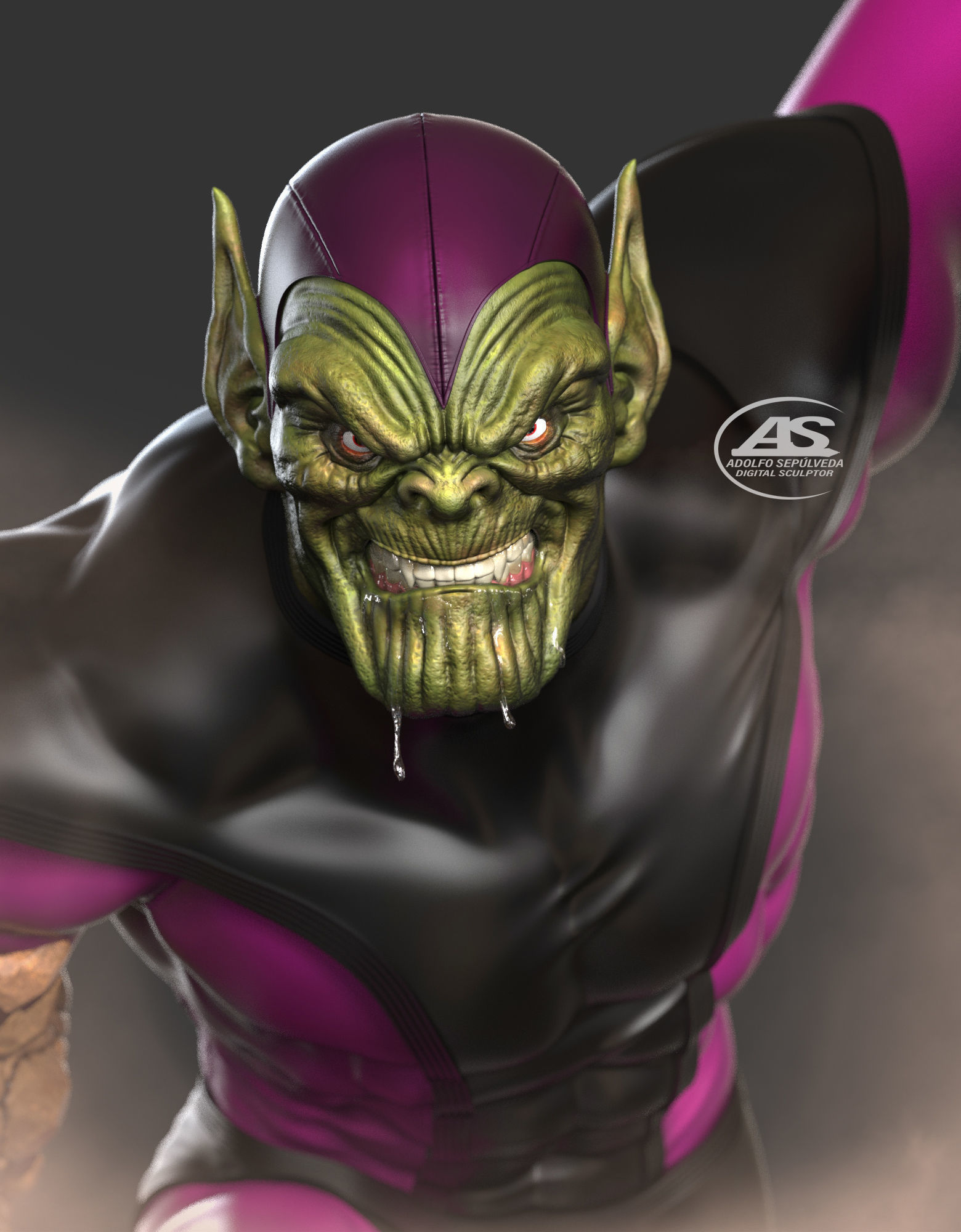Super Skrull stl file 3D print model_10