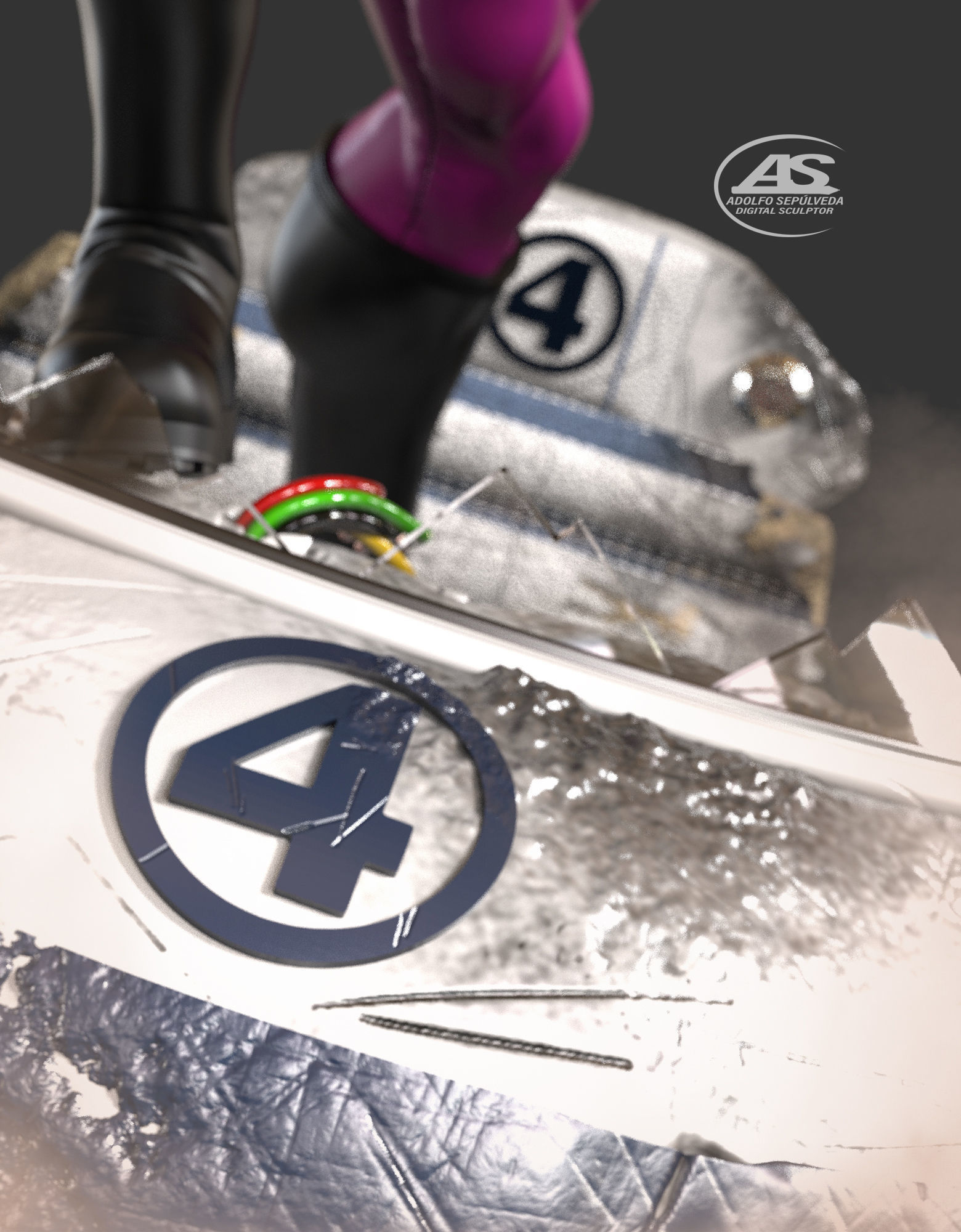 Super Skrull stl file 3D print model_9