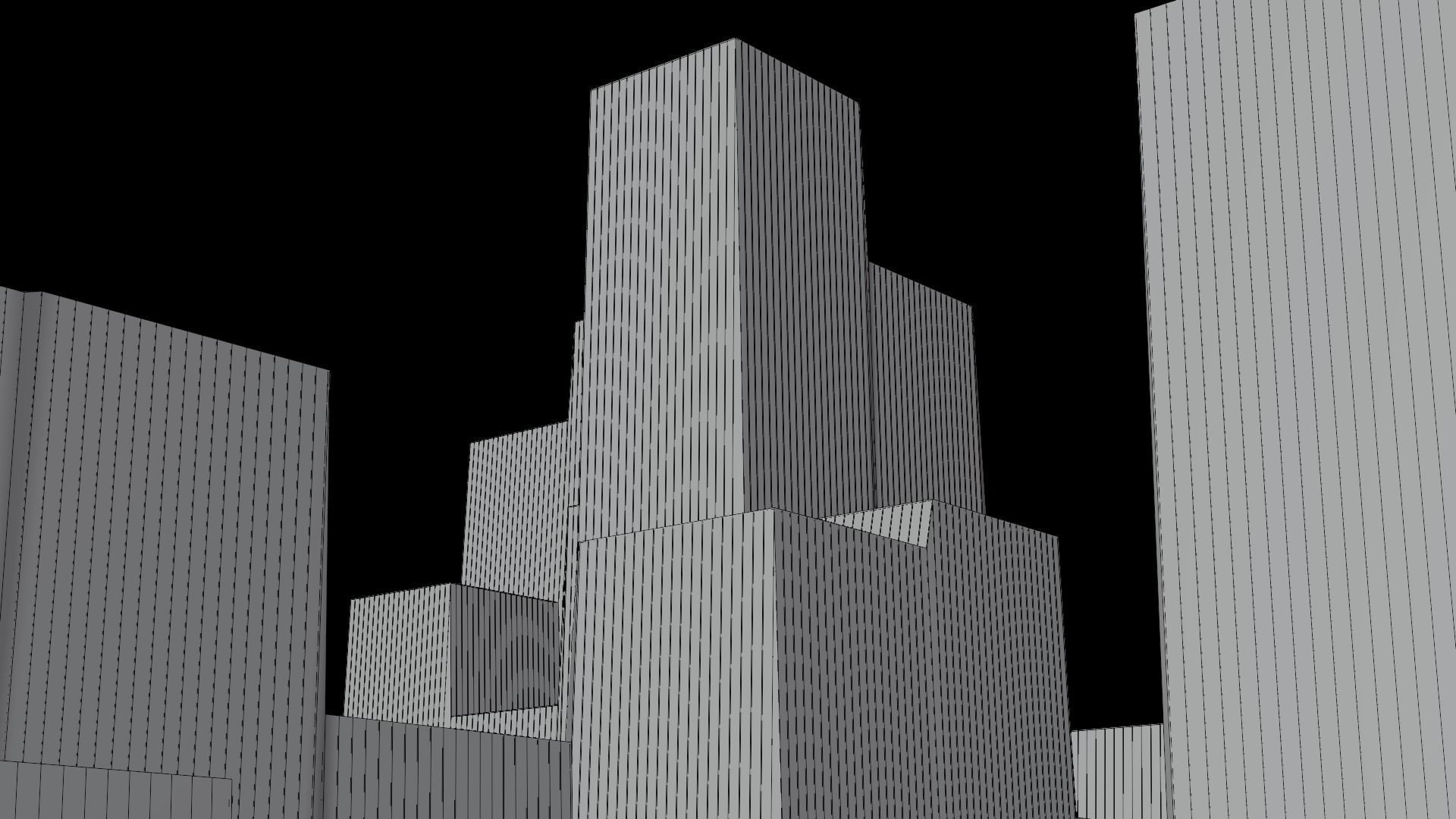 Quick Modern City 1e 3D model_8