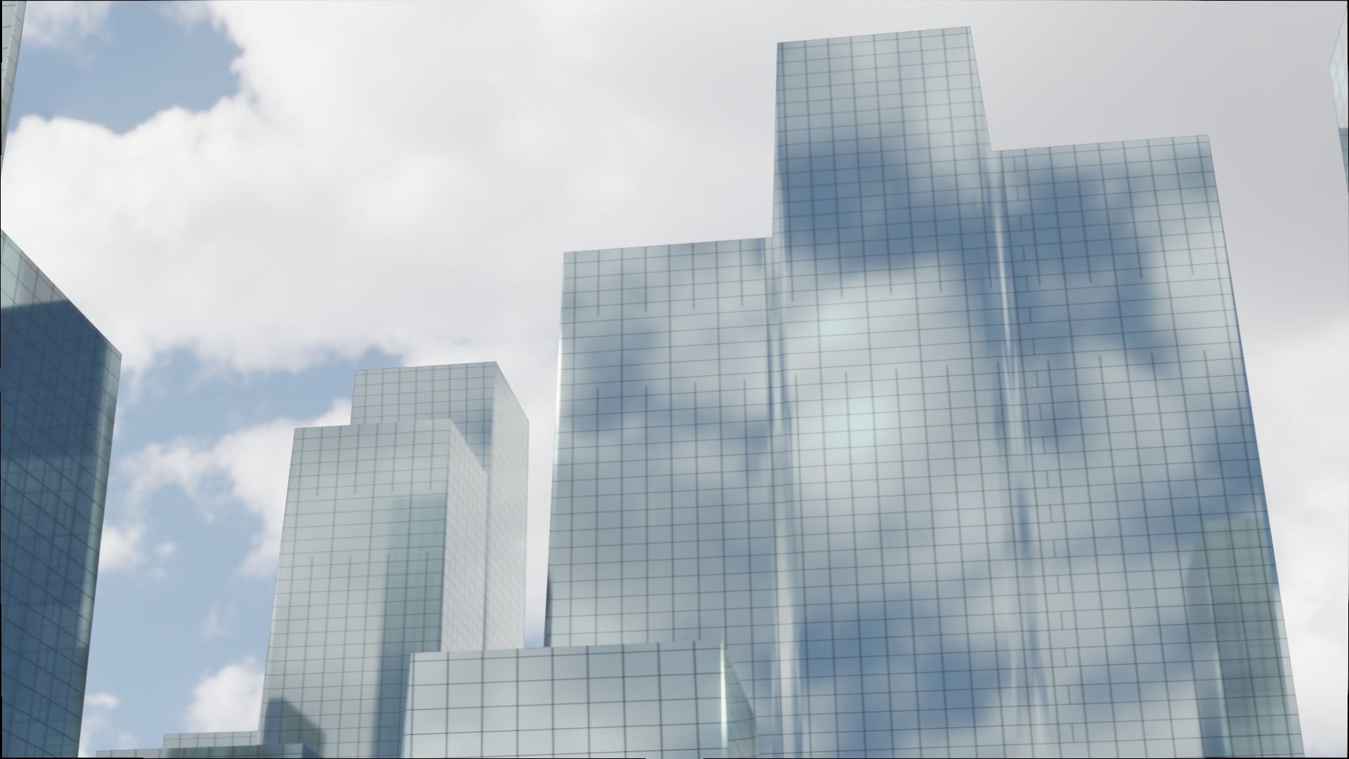 Quick Modern City 1e 3D model_1