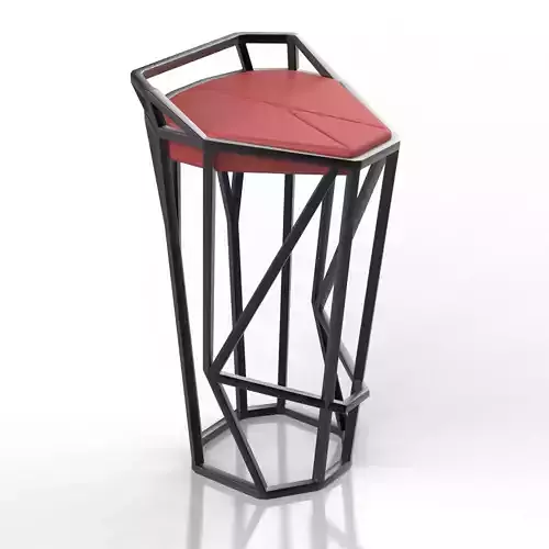 Bar chair octa 3D model