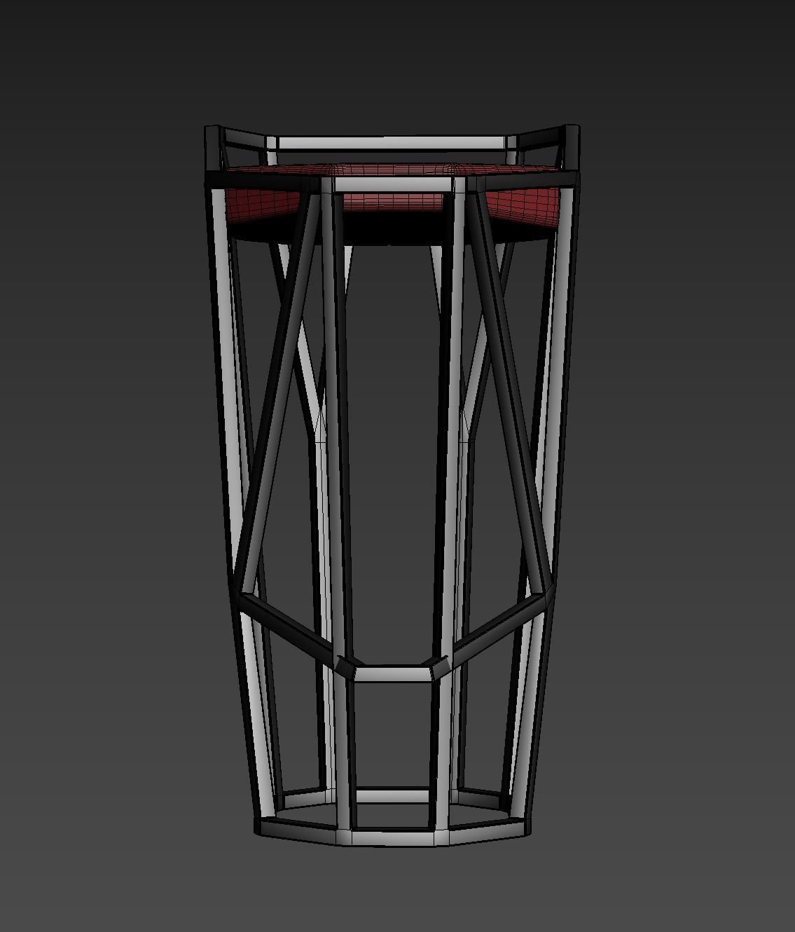 Bar chair octa 3D model_27