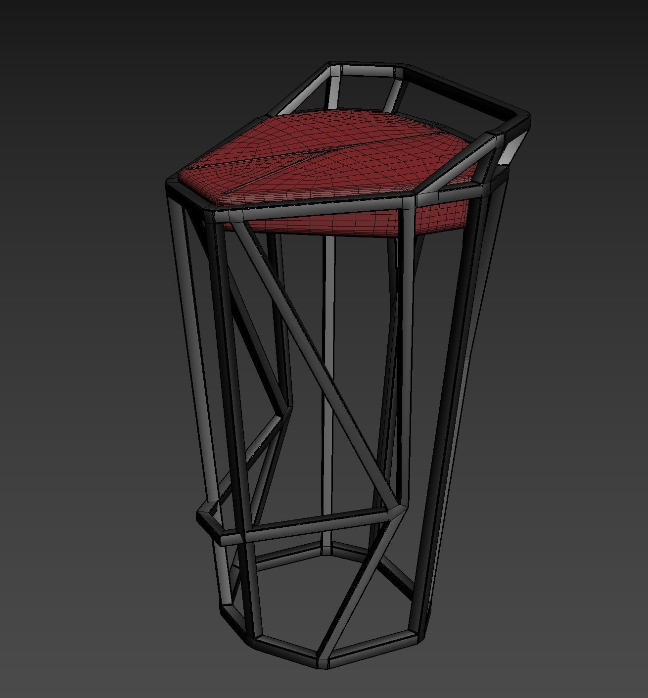 Bar chair octa 3D model_13