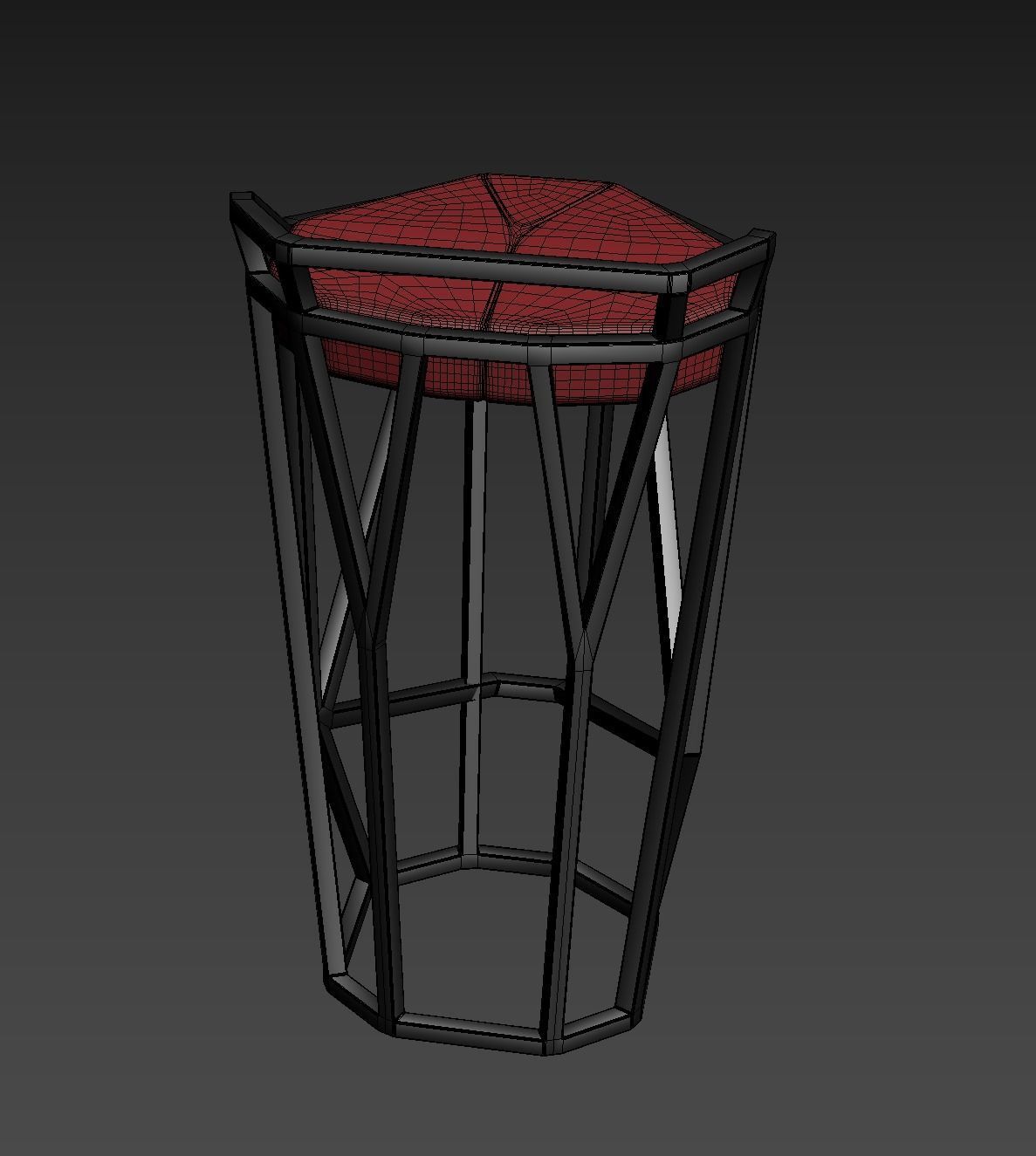 Bar chair octa 3D model_21