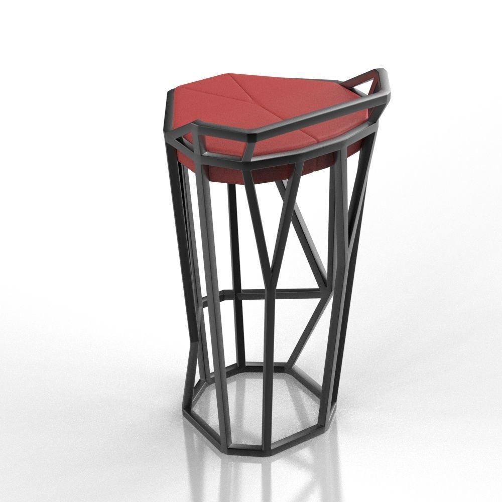 Bar chair octa 3D model_18