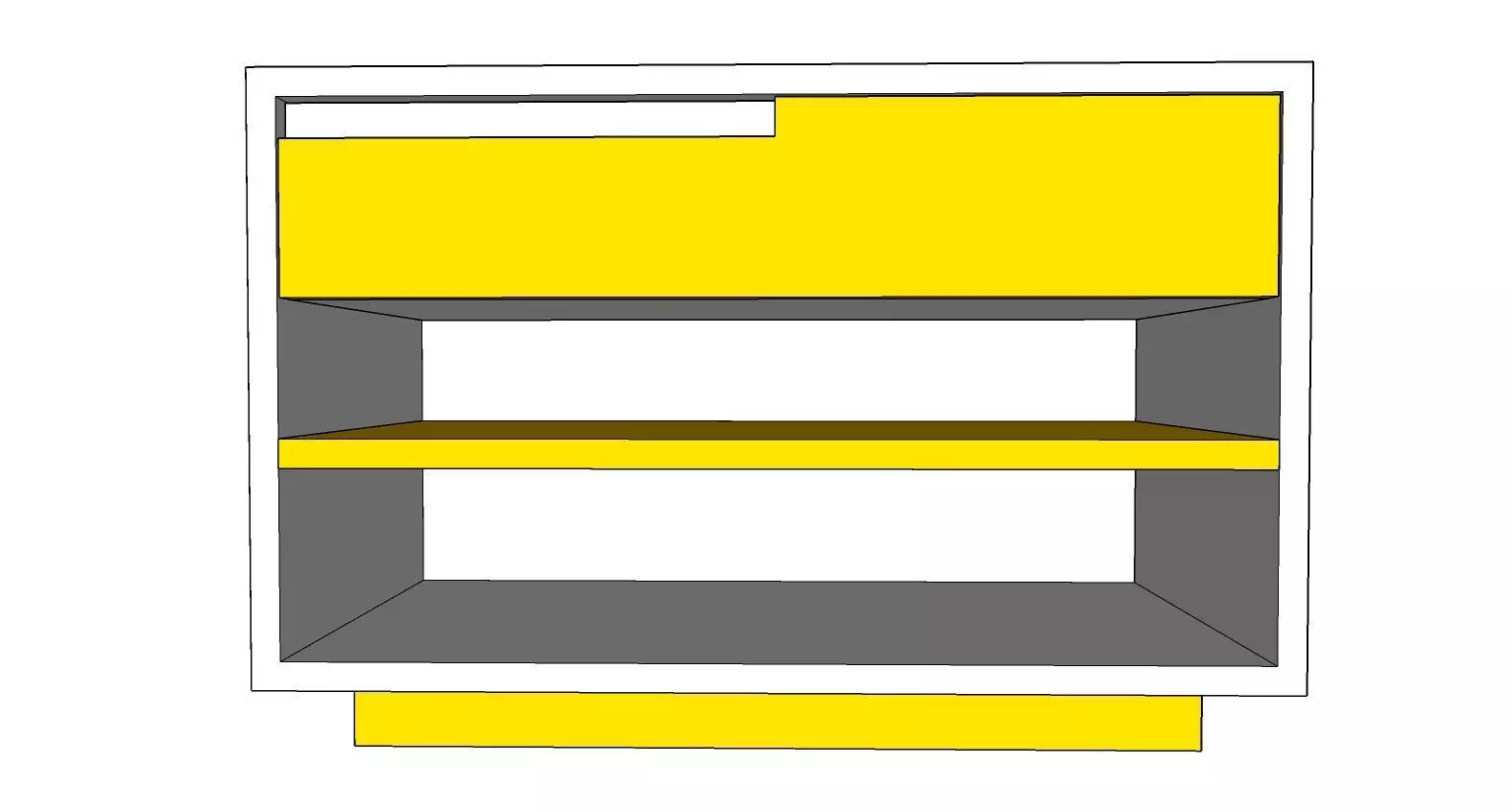 Nightstands bookcase Free 3D model_0