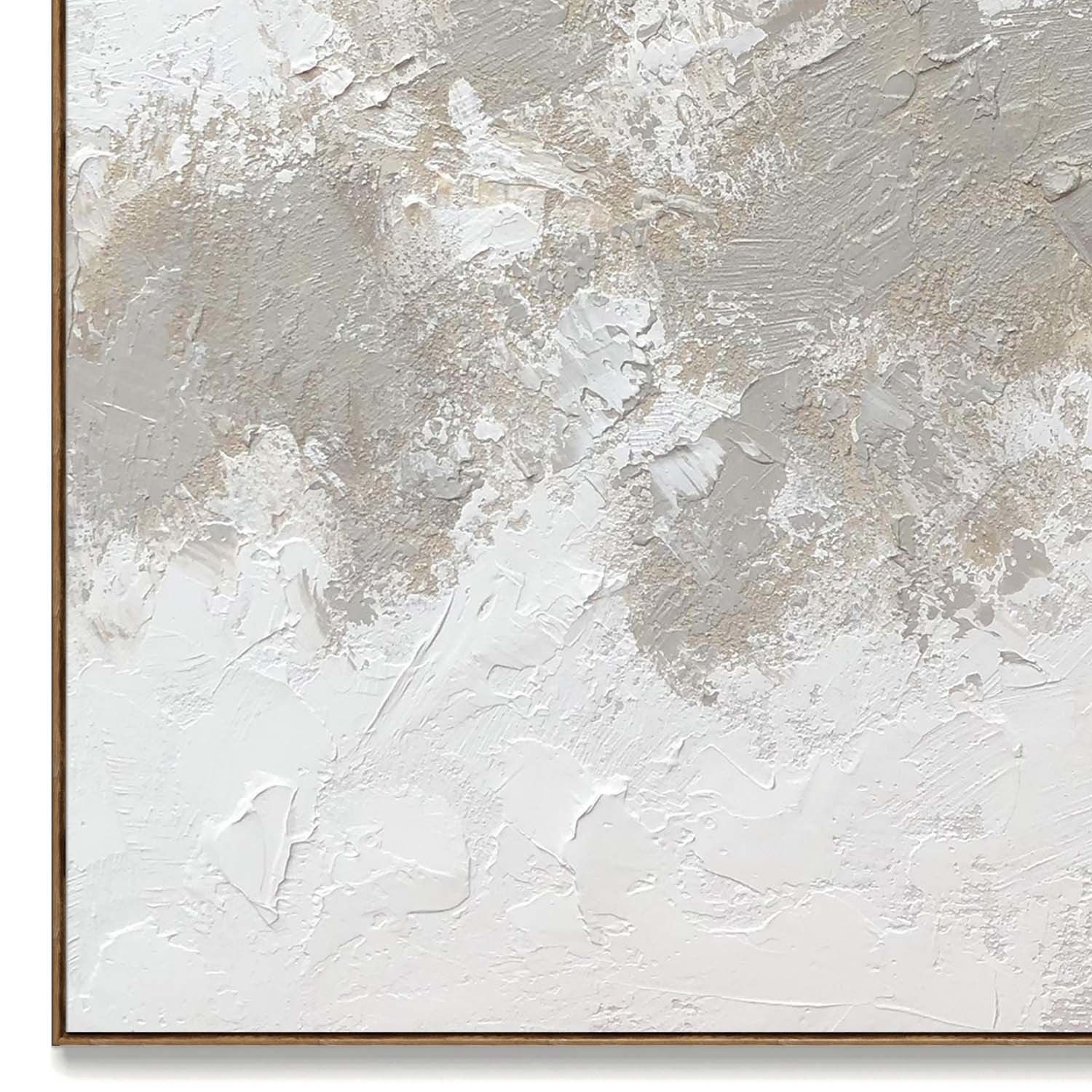 Plaster two square photo frames 119 Low-poly 3D model_3