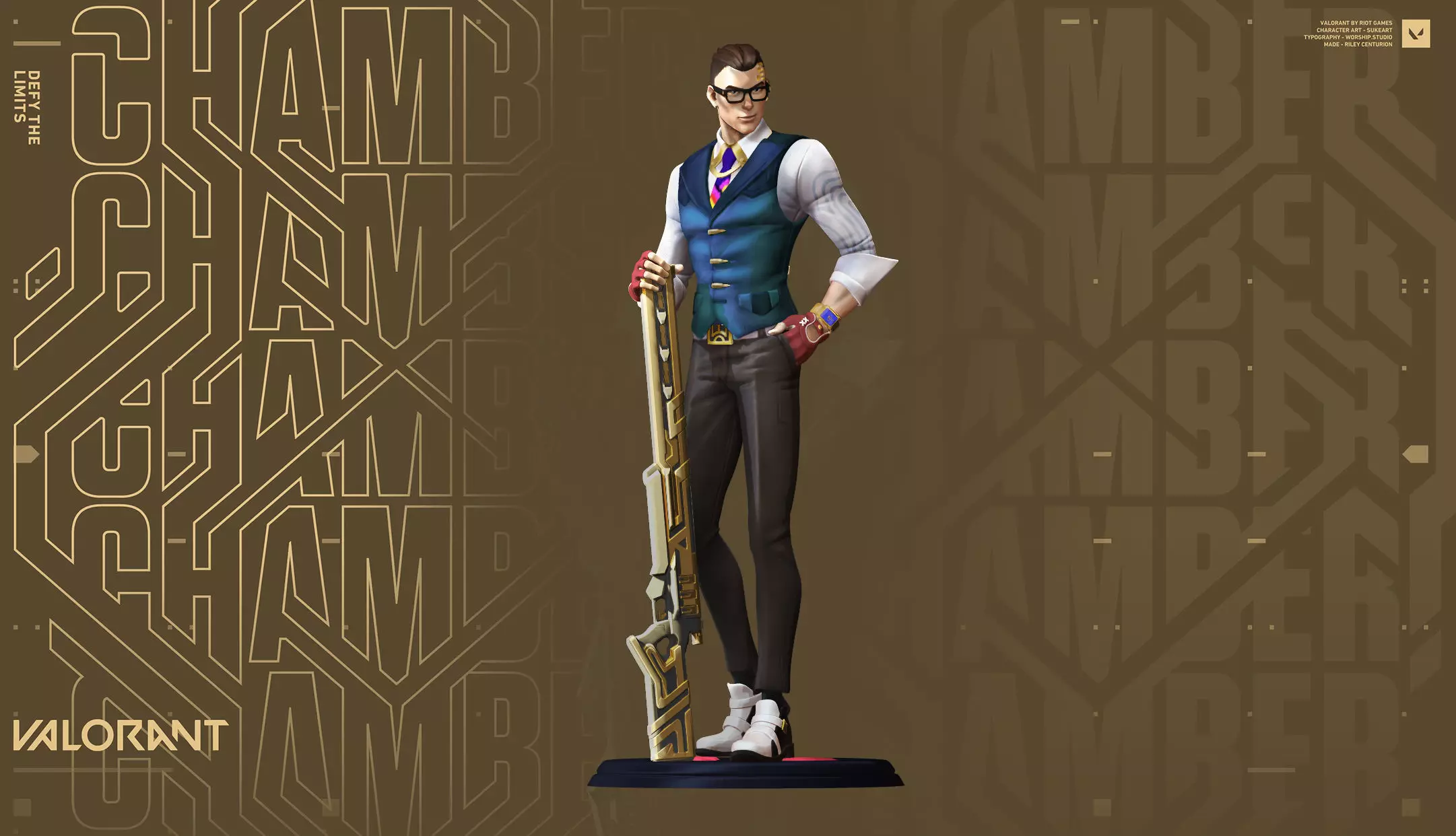 Chamber Valorant 3D print model_0